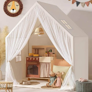 Tiny Land® Large Space Play House Rear View