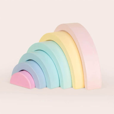 Tiny Land® Waldorf Wooden Rainbow Arrangement