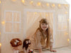 Tiny Land® White Playhouse Side View