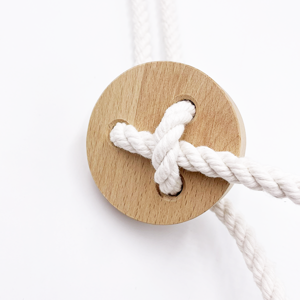 Wooden Double Trapeze