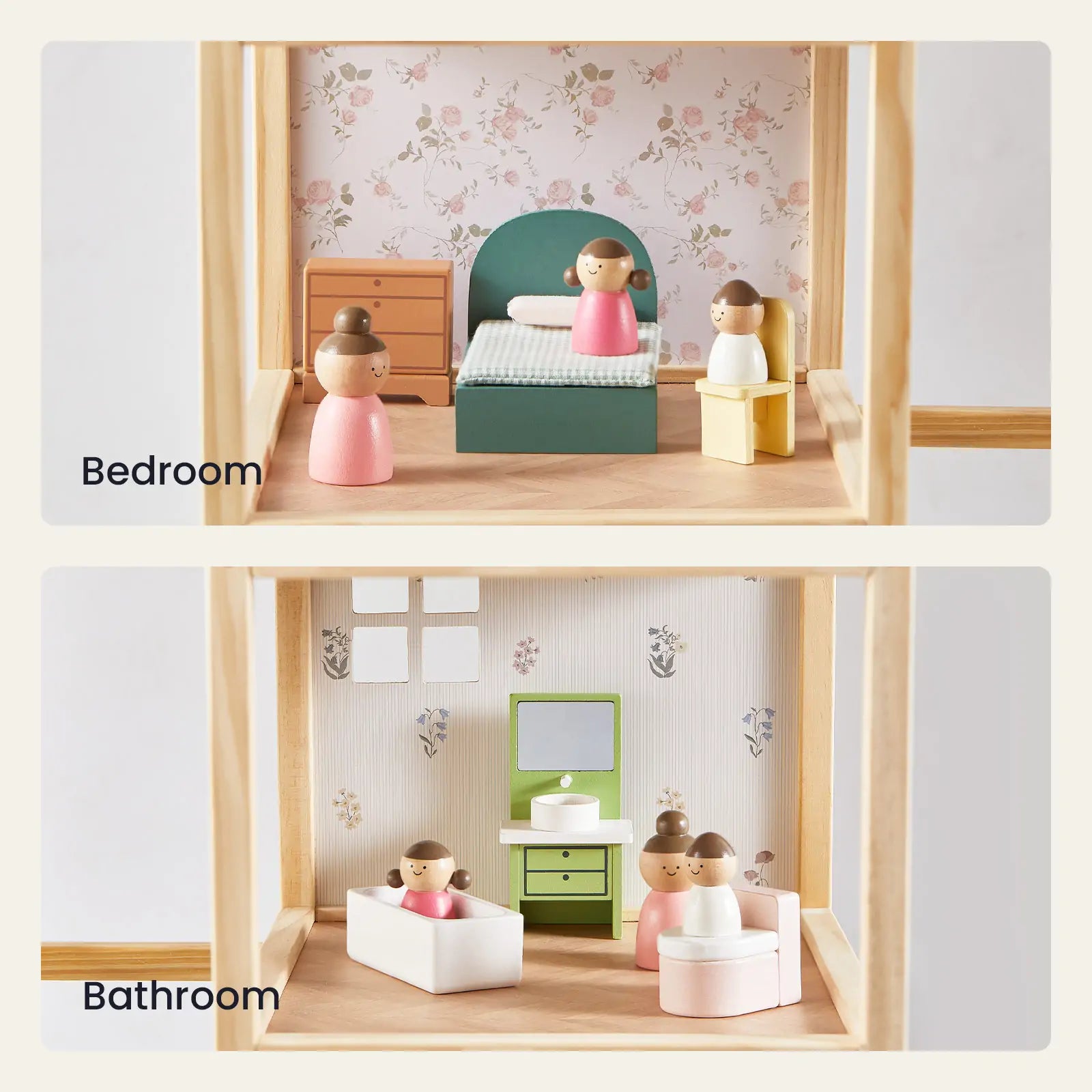 Tiny Land® Sweetwood Evergreen Dollhouse