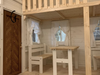 Whole Wood Farmhouse Playhouse with gambrel roof 2