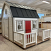 Whole Wood Farmhouse Playhouse with gambrel roof 2