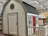 Whole Wood Farmhouse Playhouse with gambrel roof 2