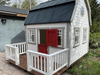 Whole Wood Farmhouse Playhouse with gambrel roof 2