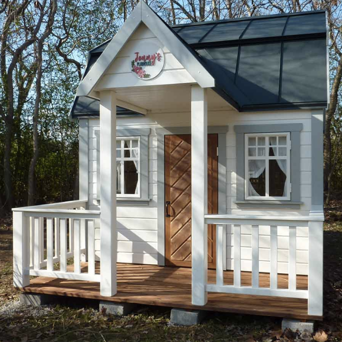 Whole Wood Playhouses Grand Farmhouse Playhouse AlignedPlay