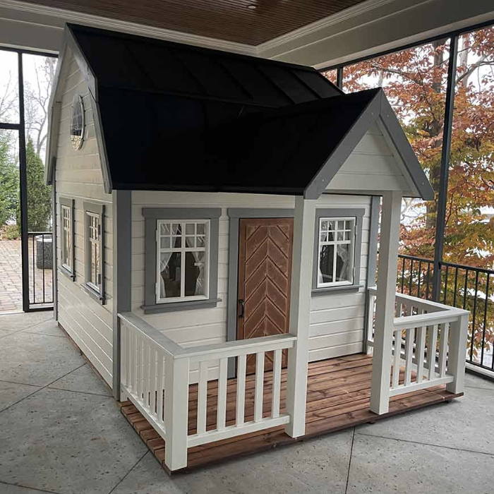 Whole Wood Playhouses Grand Farmhouse Playhouse AlignedPlay