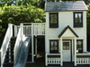 Whole Wood Playhouse two Story Playhouse prince  front