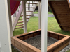 Whole Wood Playhouse two story playhouse with slide pricess sandbox
