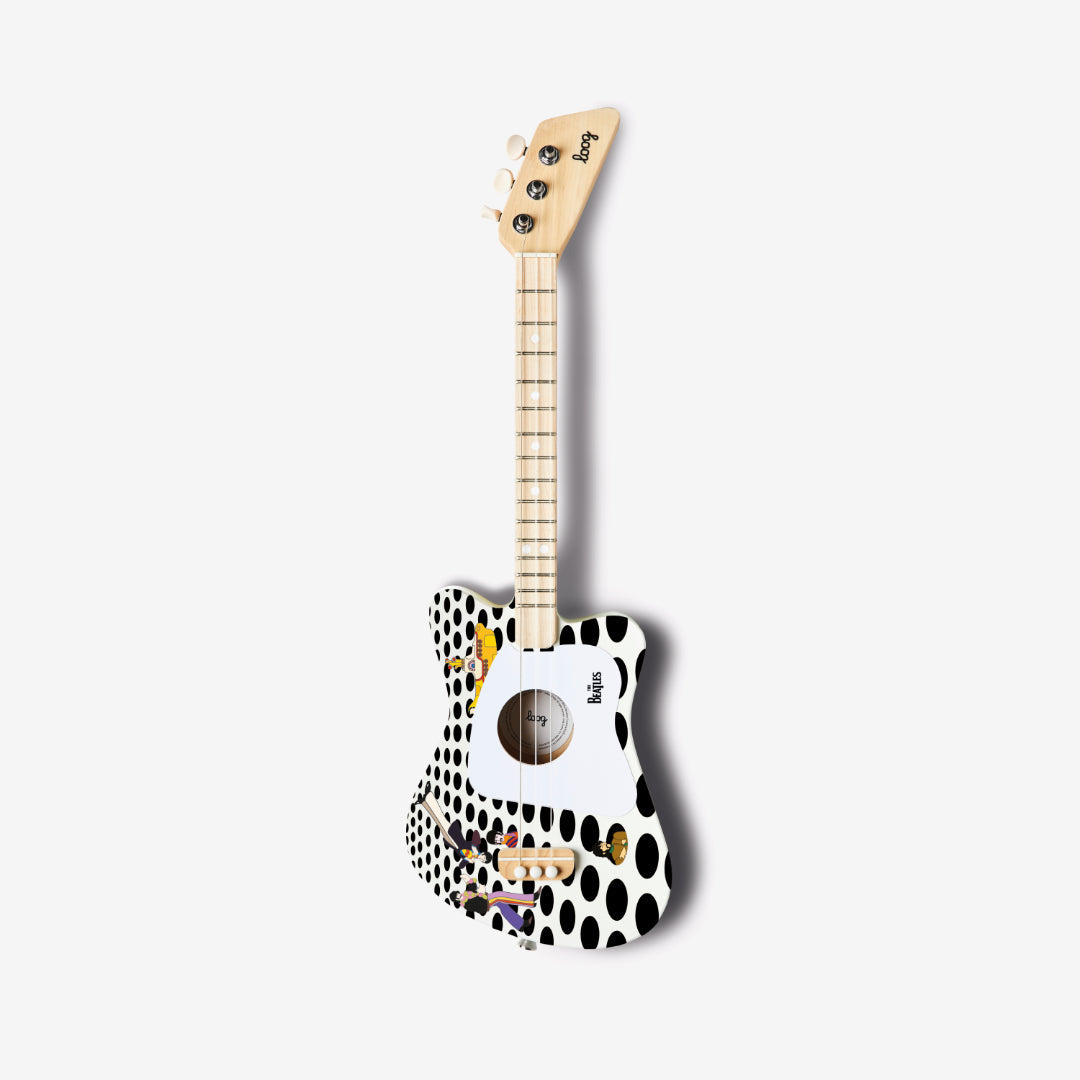 Beatles + Loog Polka Dot Mini Guitar