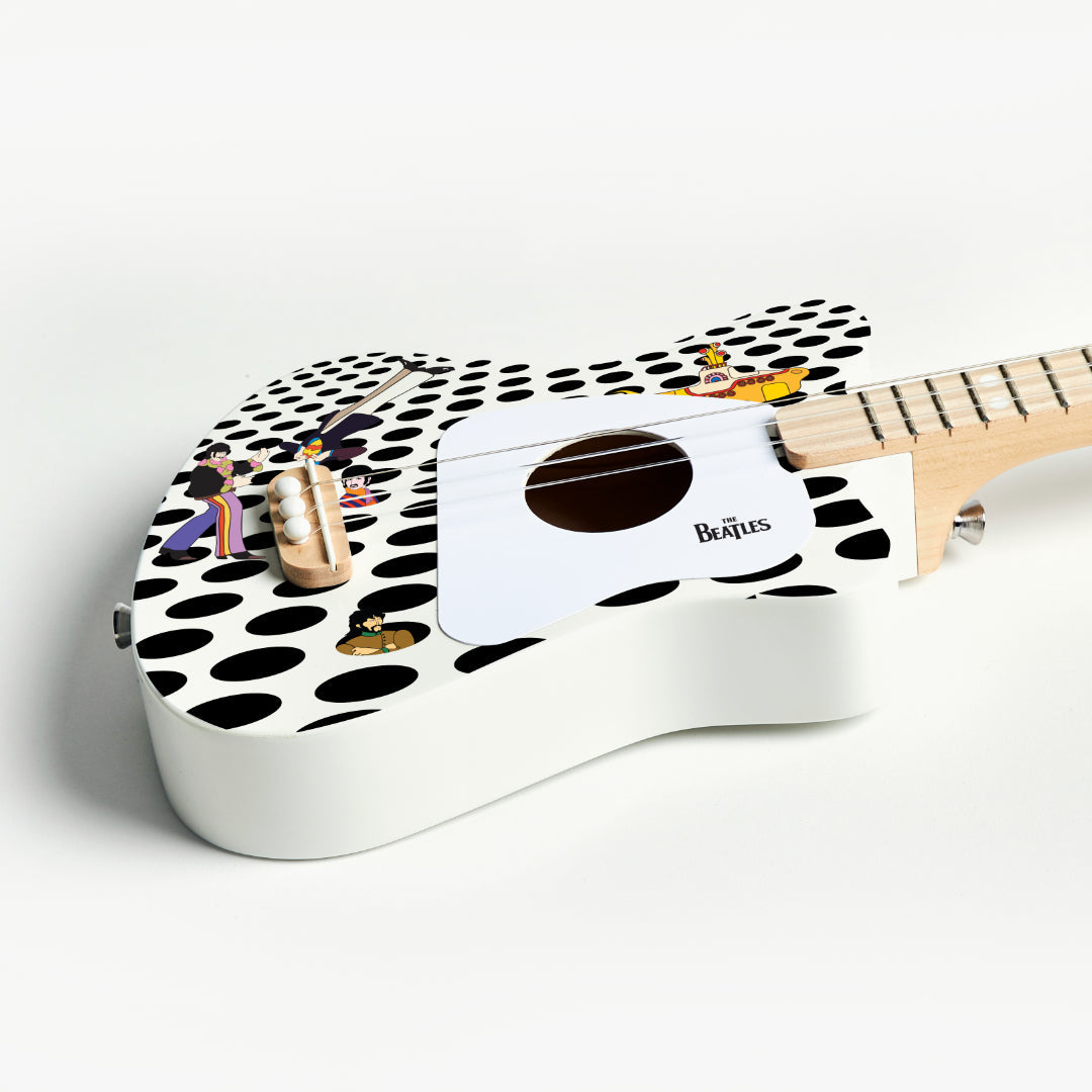 Beatles + Loog Polka Dot Mini Guitar