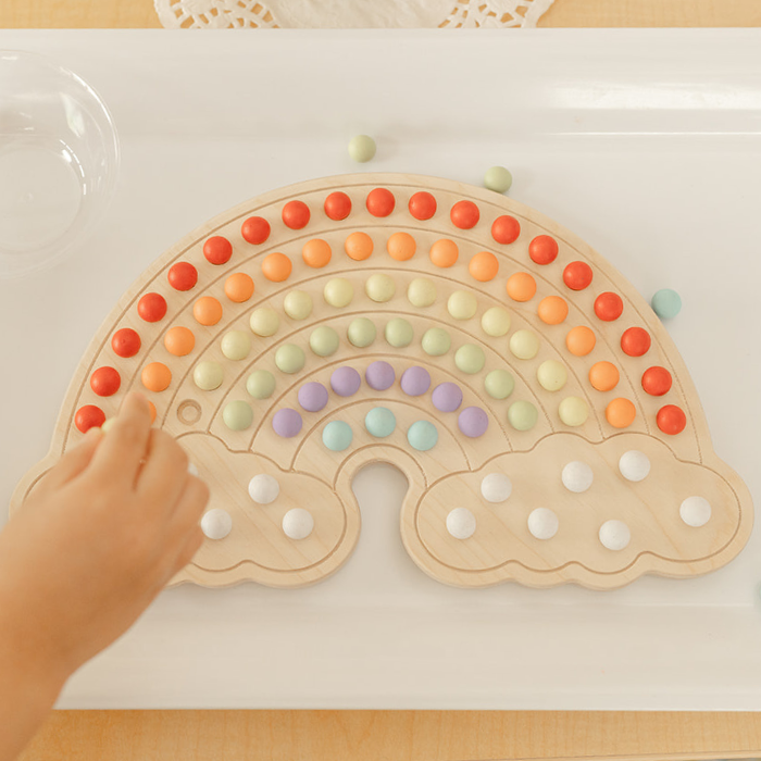 Blueberry and Third Rainbow Activity Board