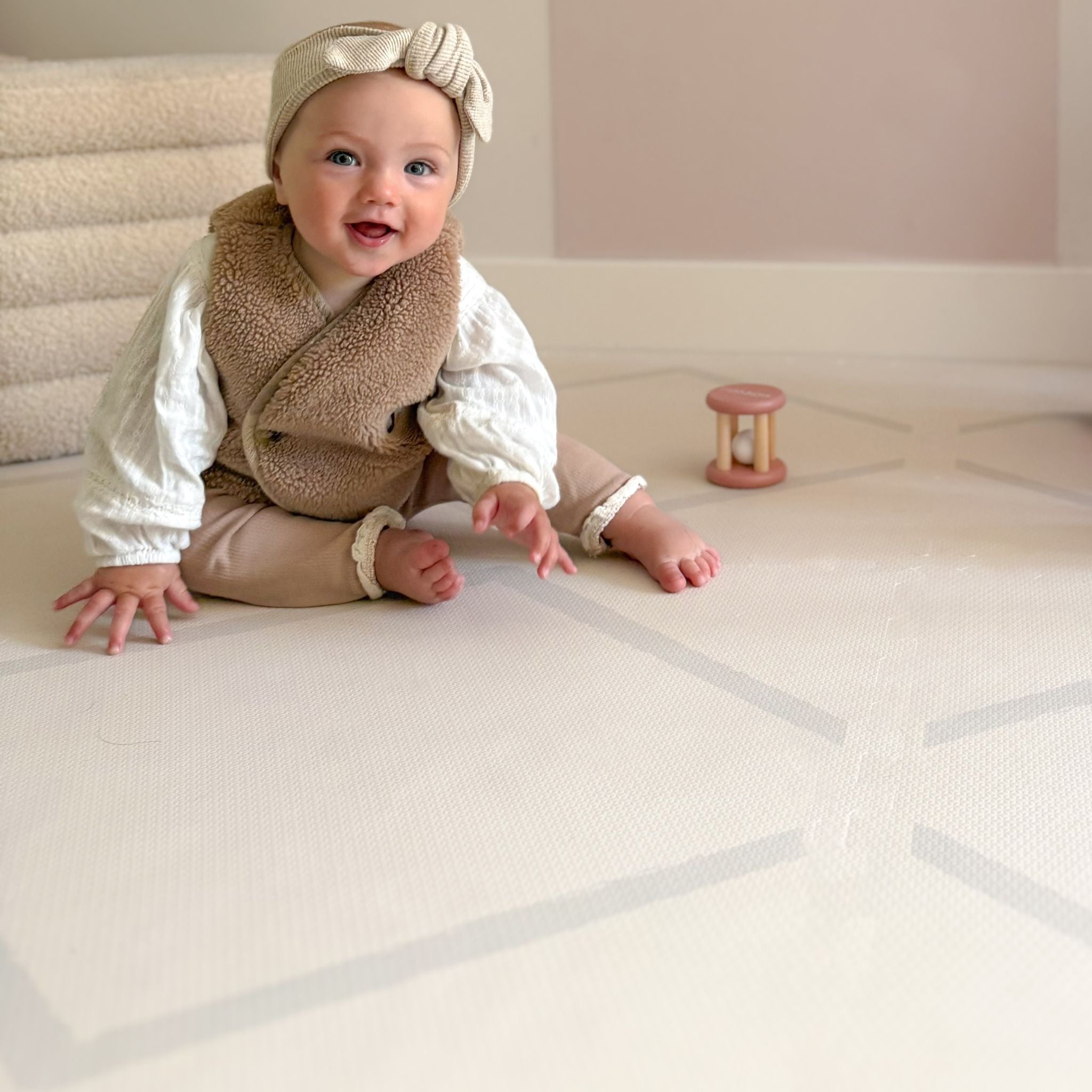 Beni Play Mat | Cashmere
