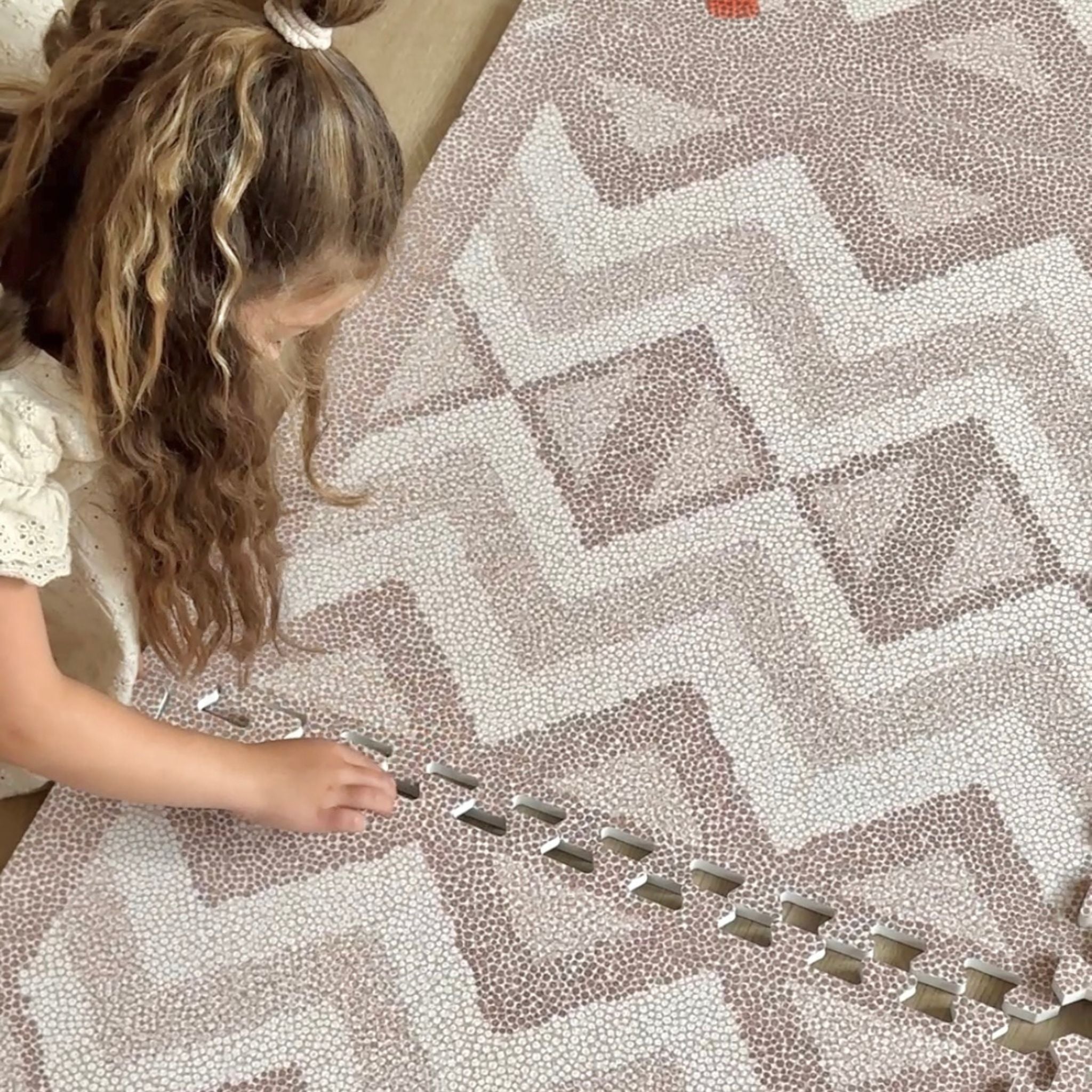 Kilim Play Mat | Soft Clay