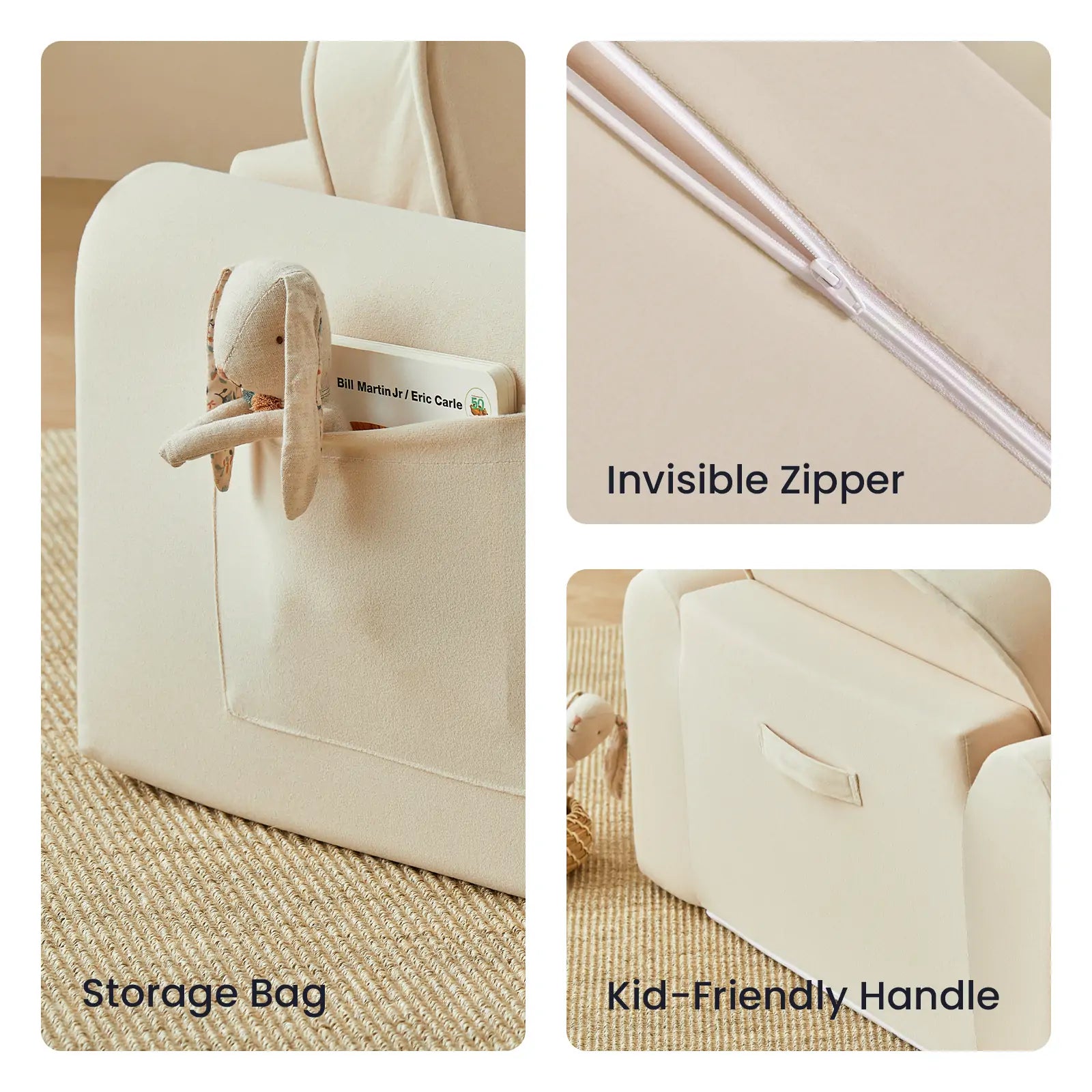 GentleSnug Kid Chair | Beige