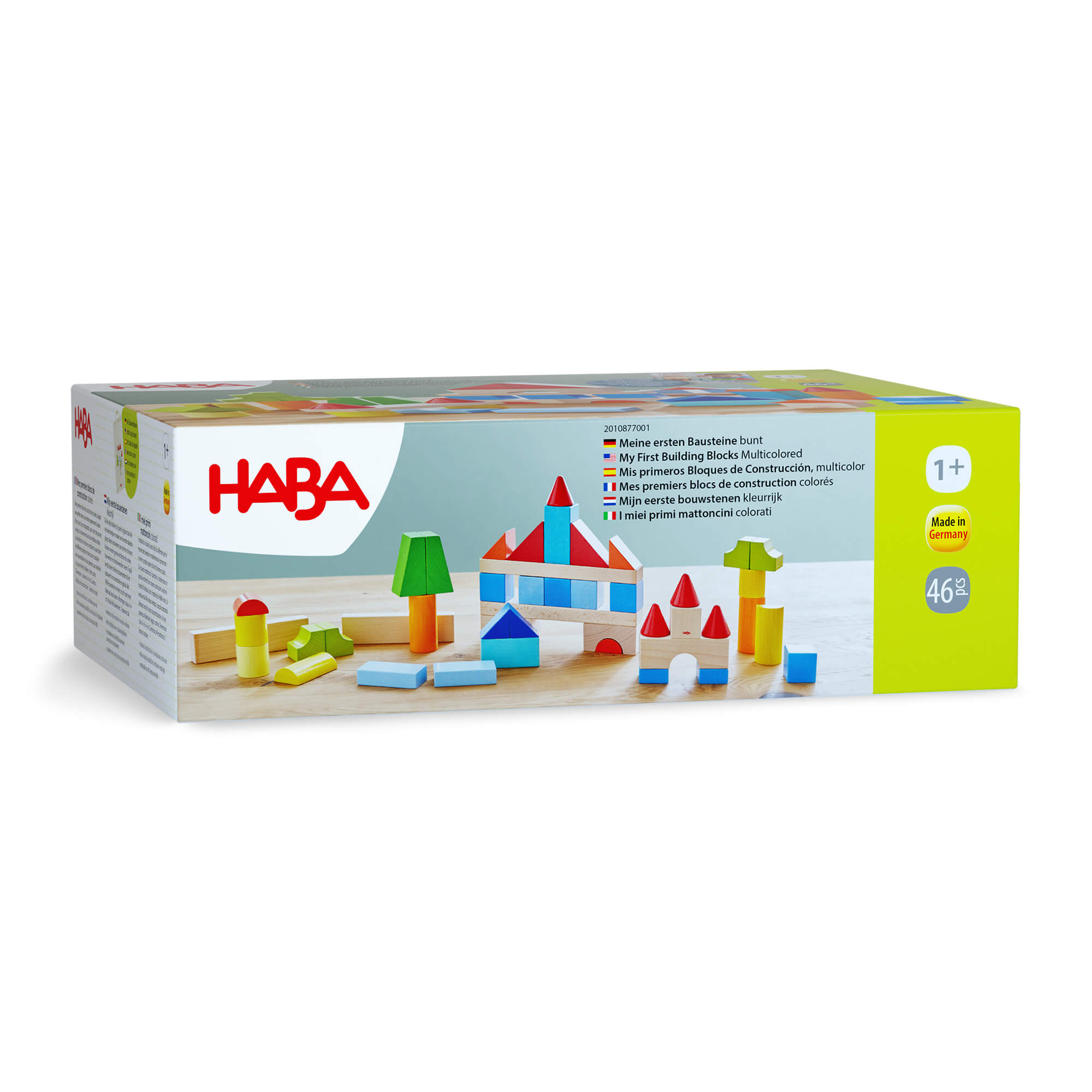 HABA Colored Building Blocks | 46 Piece Set