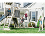 comet swing set close up