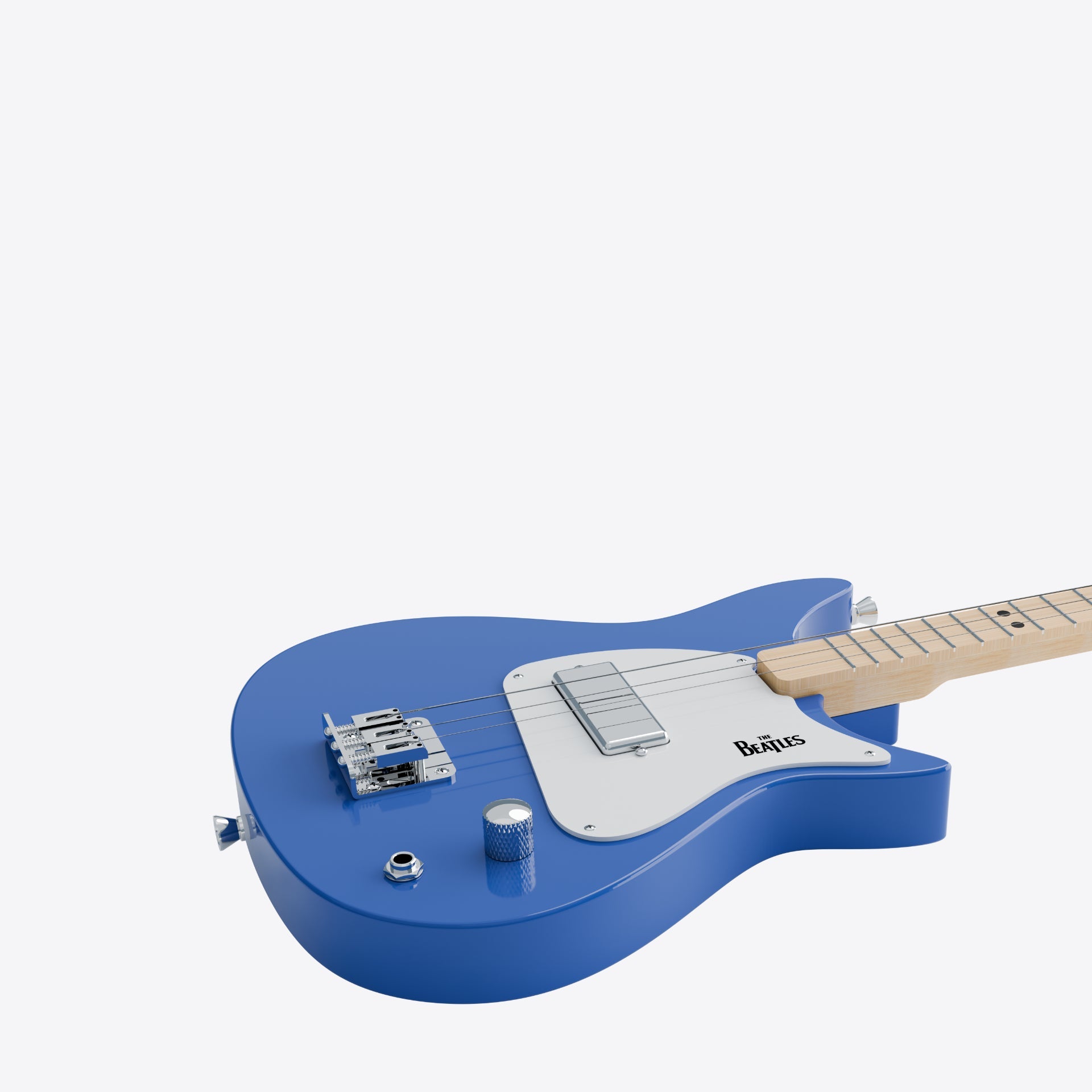 Beatles + Loog Blue Electric Guitar