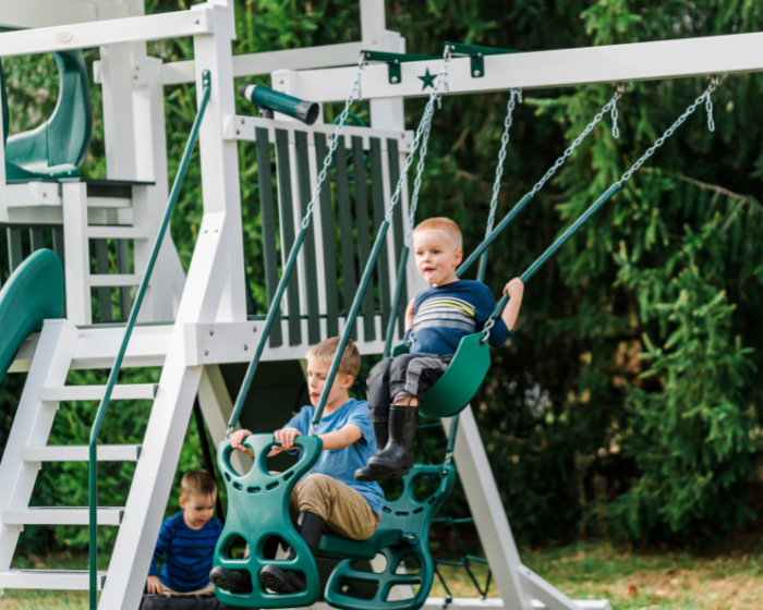galaxy explorer swing set swing