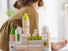 HABA USA Coburg 28 Piece Wooden Building Blocks Lifestyle 2