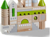 HABA USA Coburg 28 Piece Wooden Building Blocks House 2