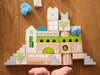 HABA USA Coburg 28 Piece Wooden Building Blocks Lifestyle 4