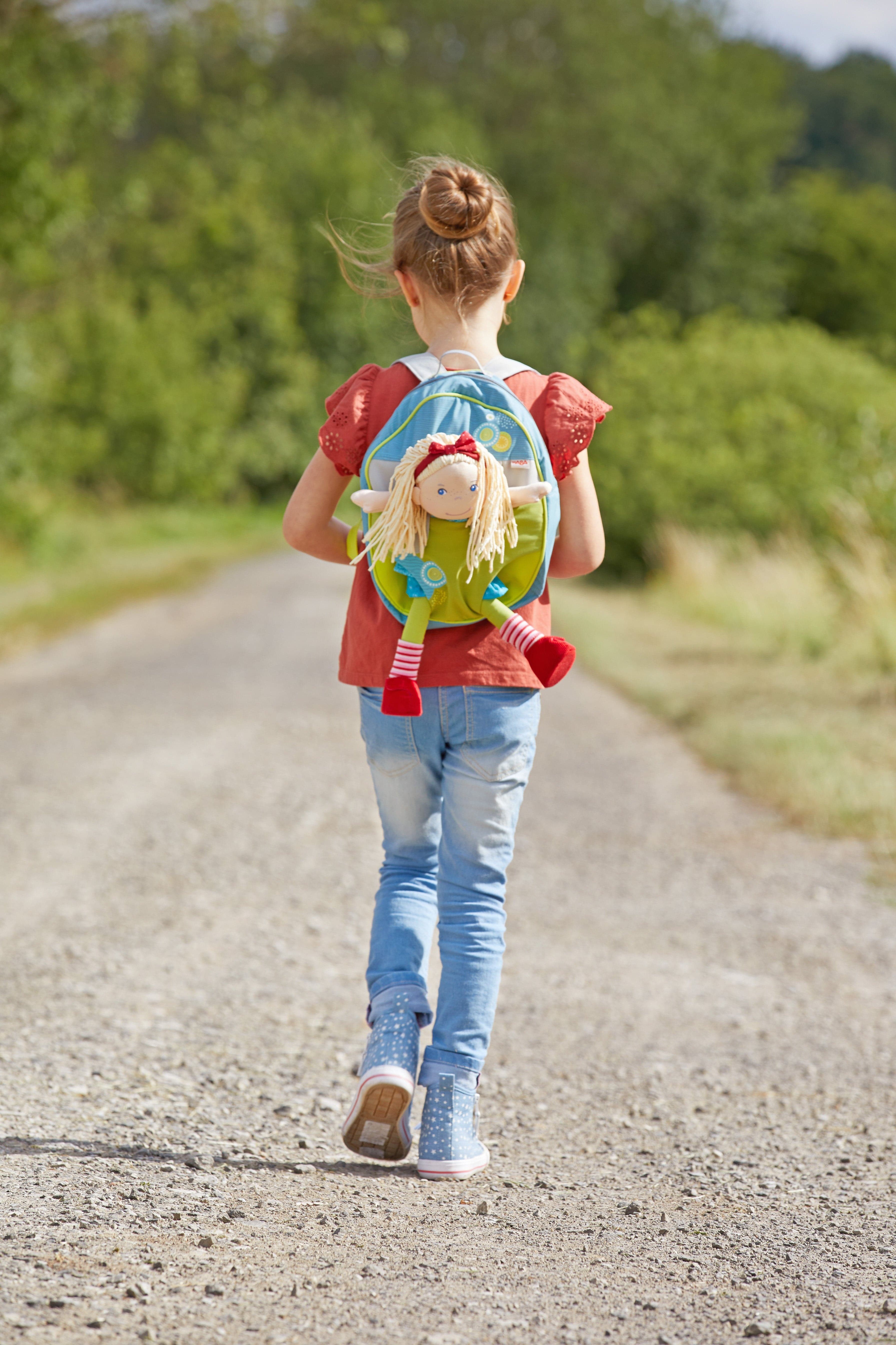 Summer Meadow Doll Backpack