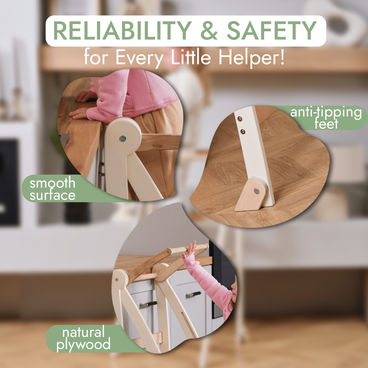 Foldable Mother's Helper | Natural