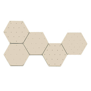 Hexagon Rock Wall Panel + FLAT FRAME