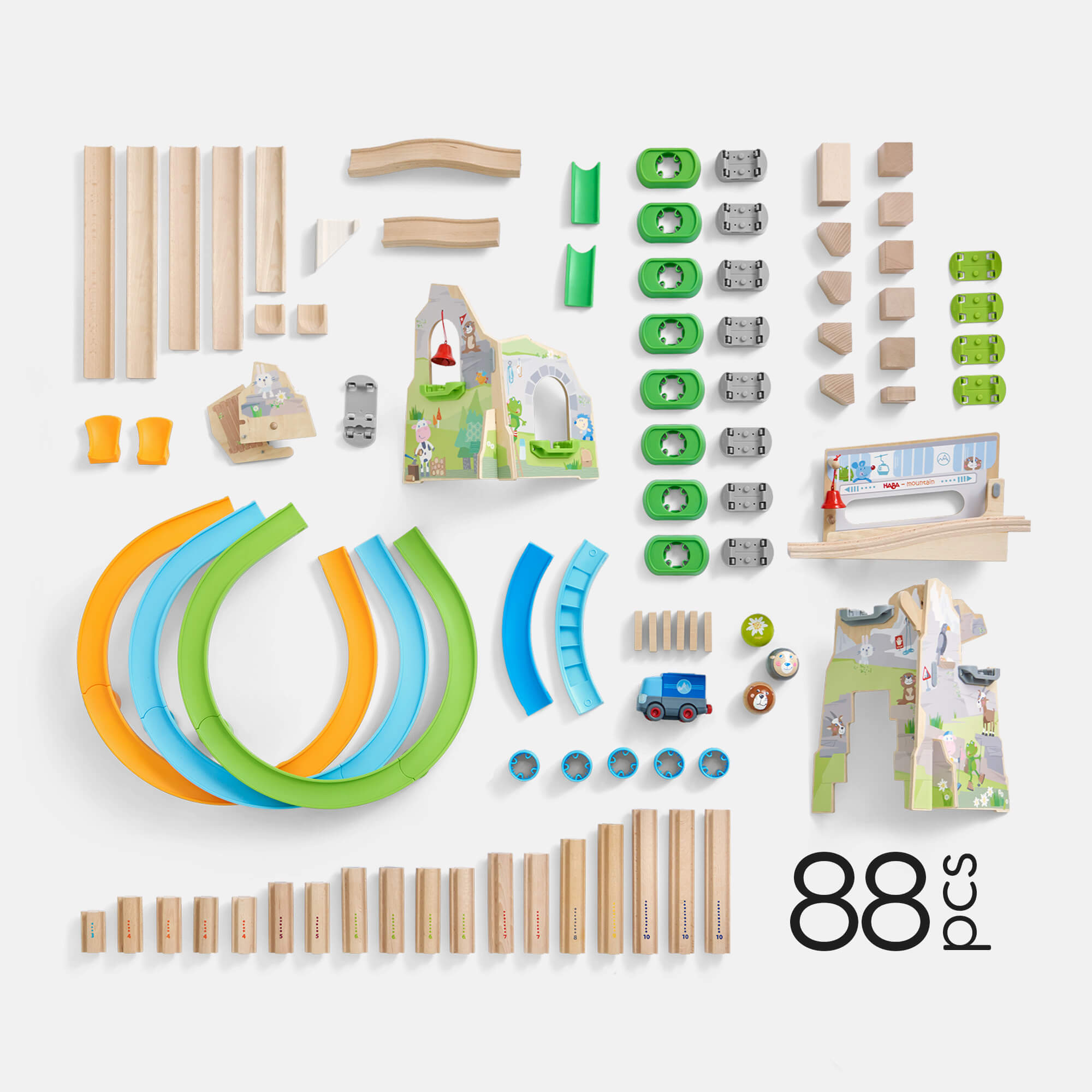HABA Kullerbu Mountain Adventure Track Set