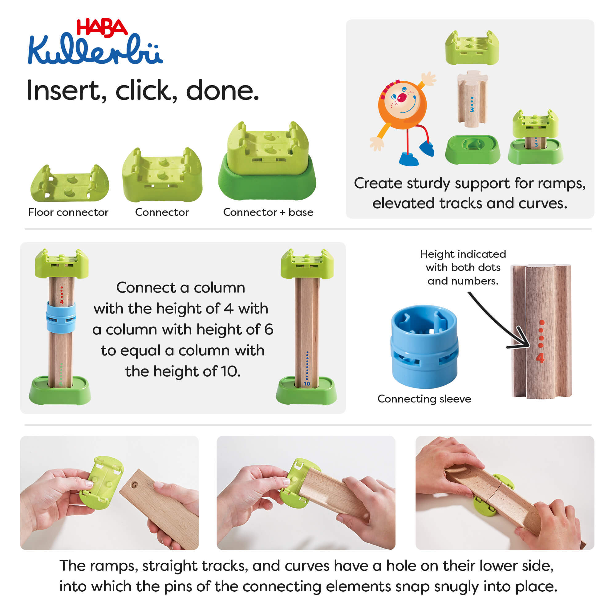 HABA Kullerbu Mountain Adventure Track Set