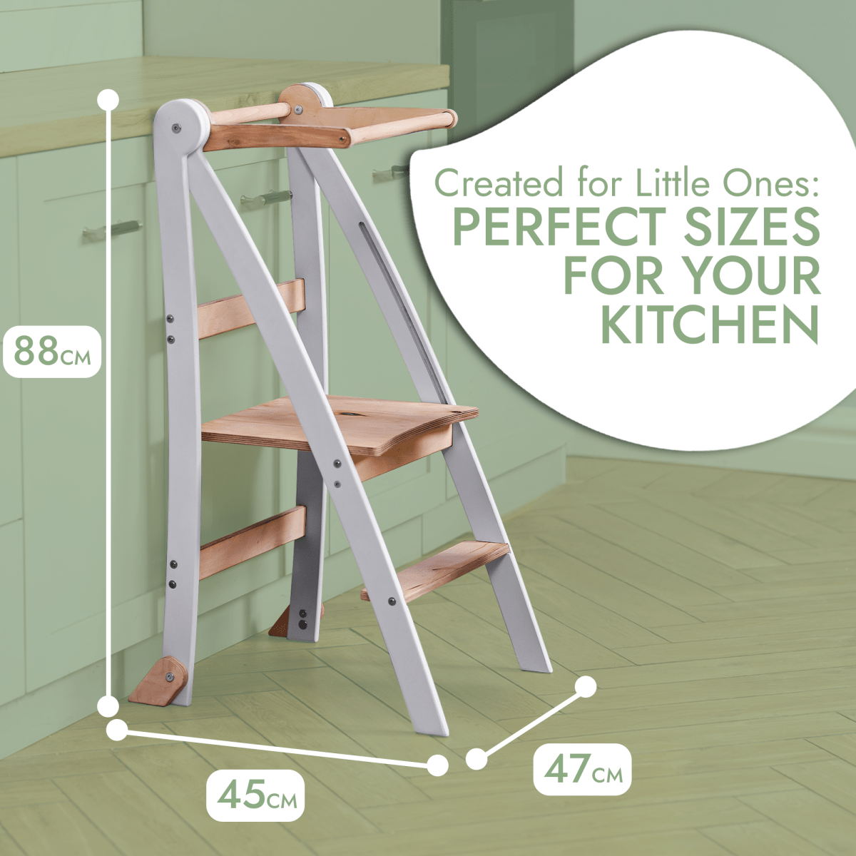Foldable Mother's Helper | Gray