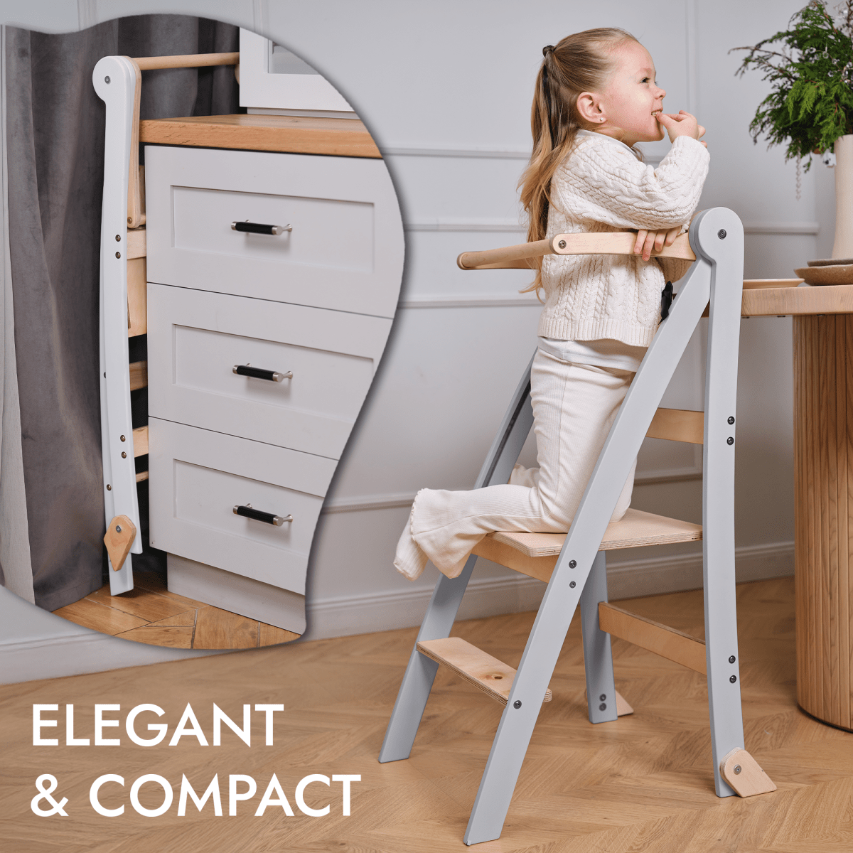 Foldable Mother's Helper | Gray