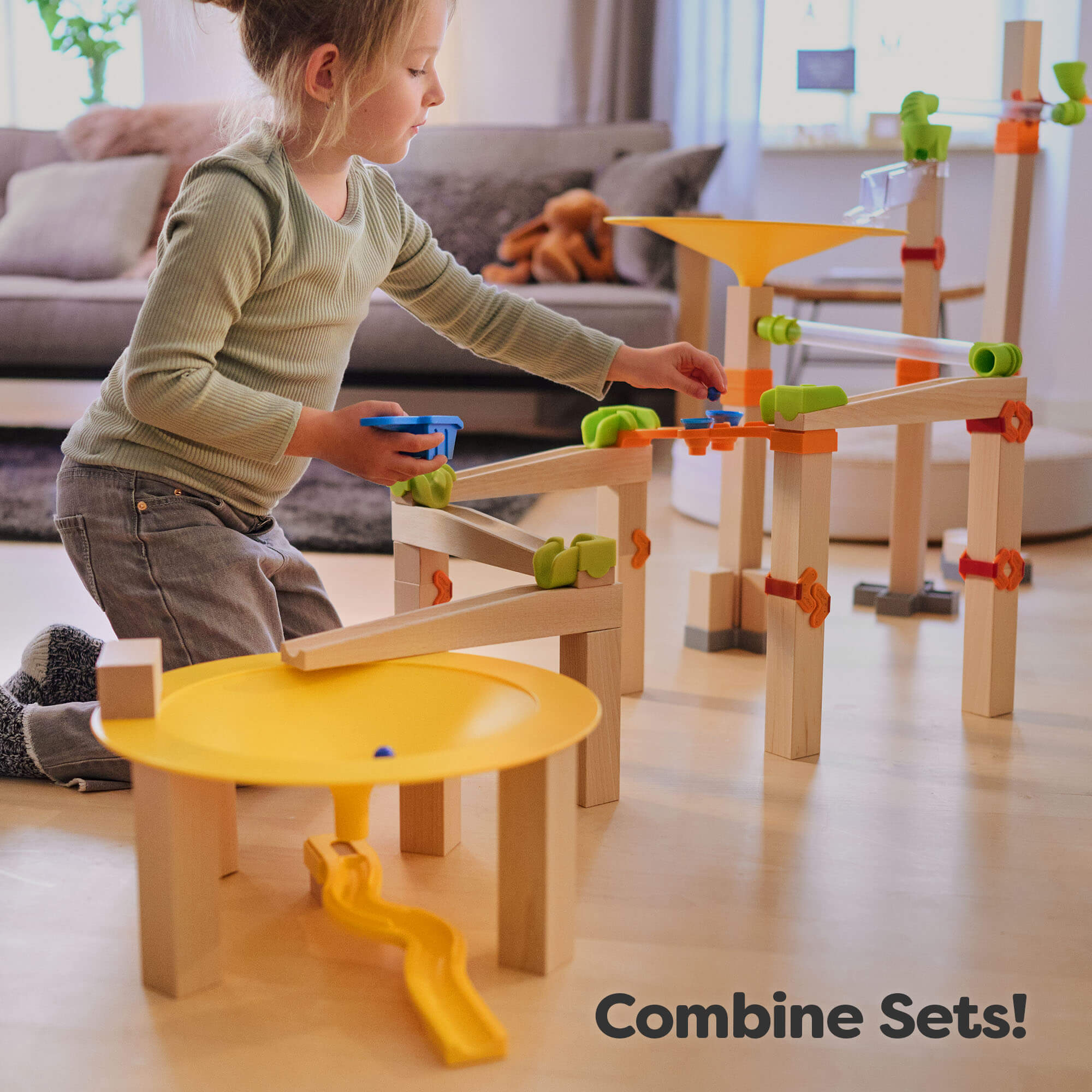 HABA Marble Run Funnel Jungle Starter Set