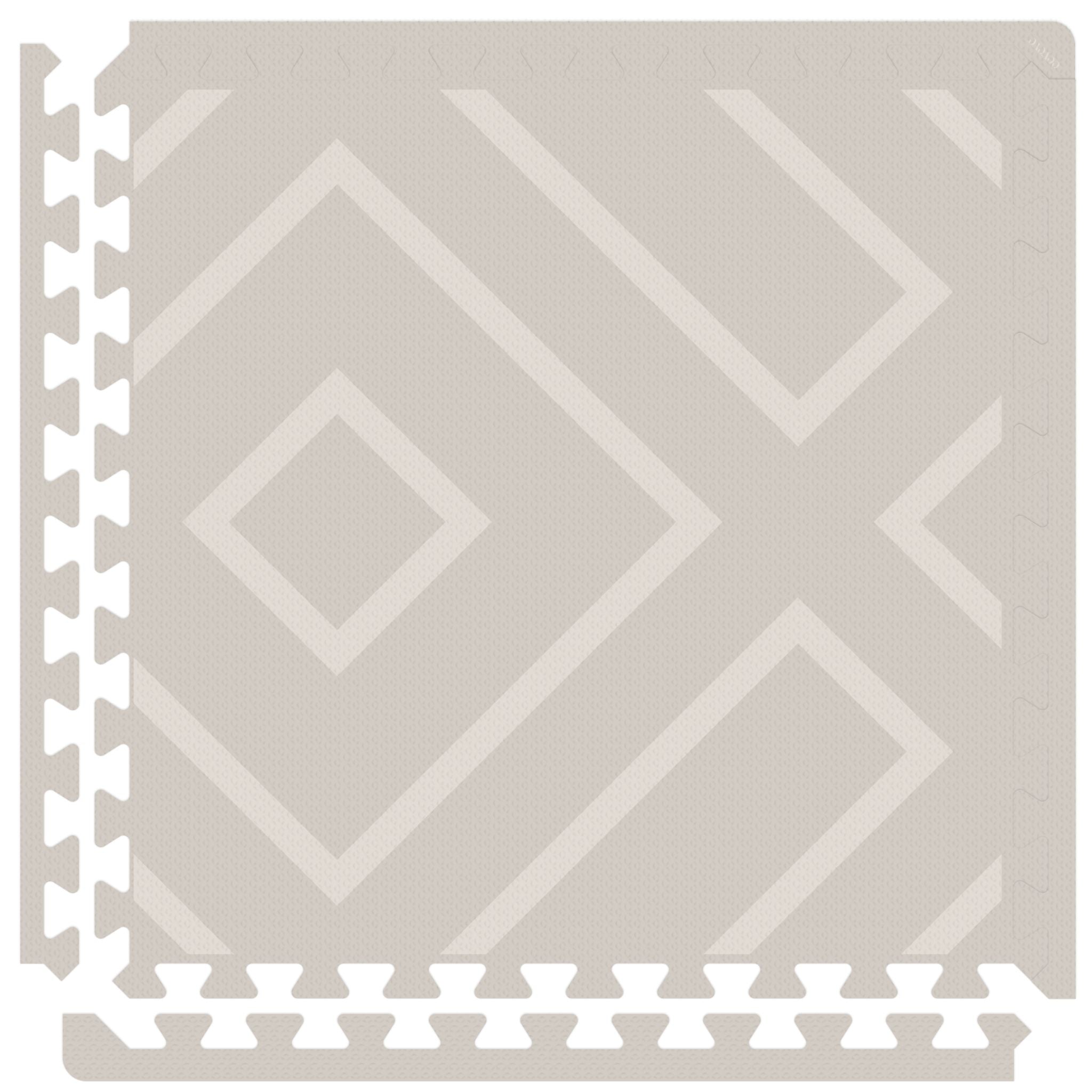 Modern Blocks Play Mat | Dune