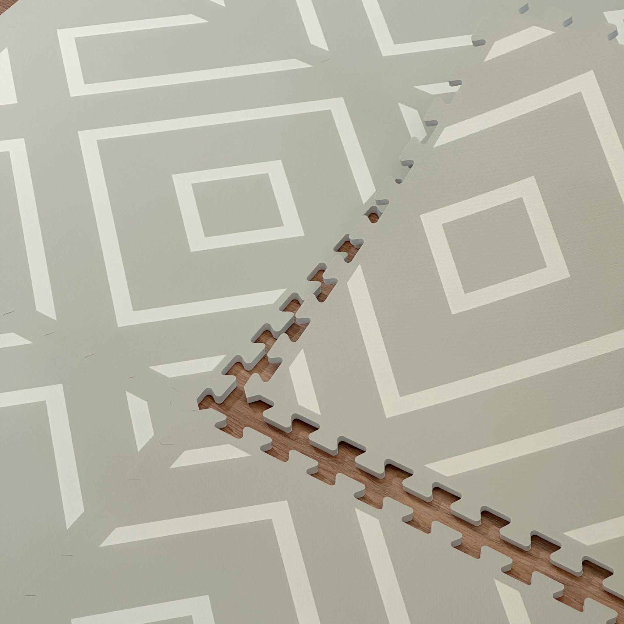 Modern Blocks Play Mat | Soft Sage