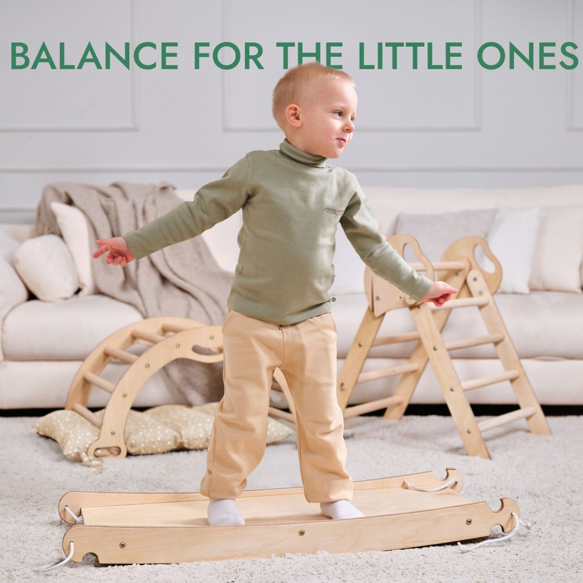 4in1 Toddler Climbing Set (Ages 1-3)