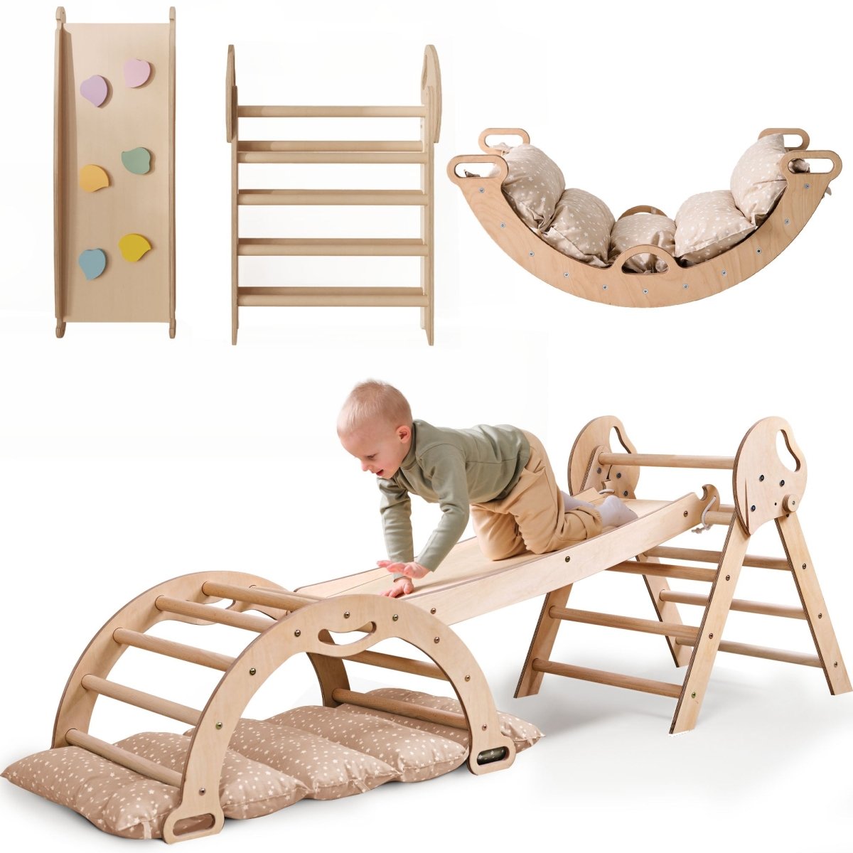 4in1 Toddler Climbing Set (Ages 1-3)