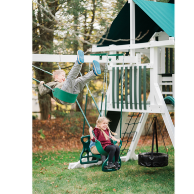 nebula vinyl swing set  swing