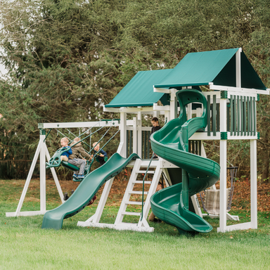 nebula vinyl swing set lifestyle