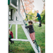 nebula vinyl swing set  rock wall 2