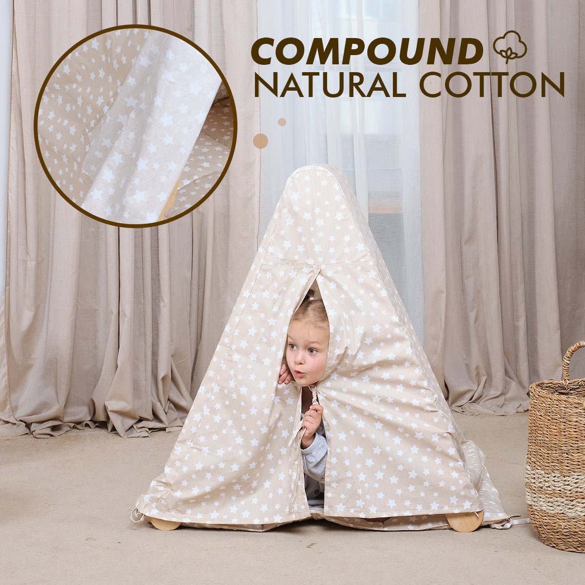 Play Tent Cover for Pikler Triangle