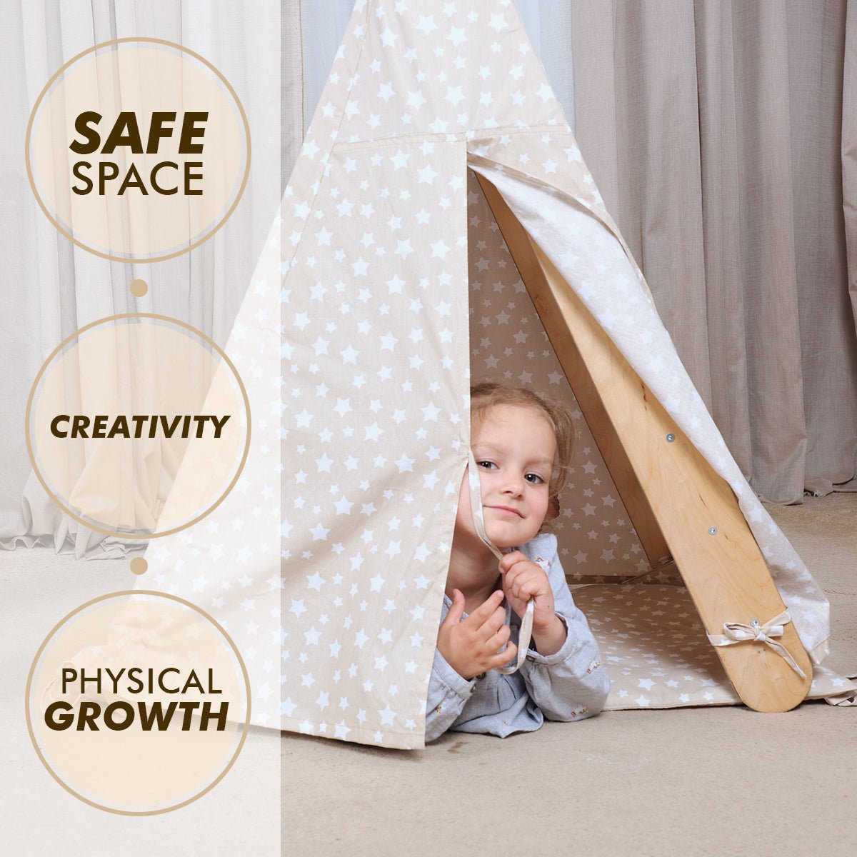 Play Tent Cover for Pikler Triangle