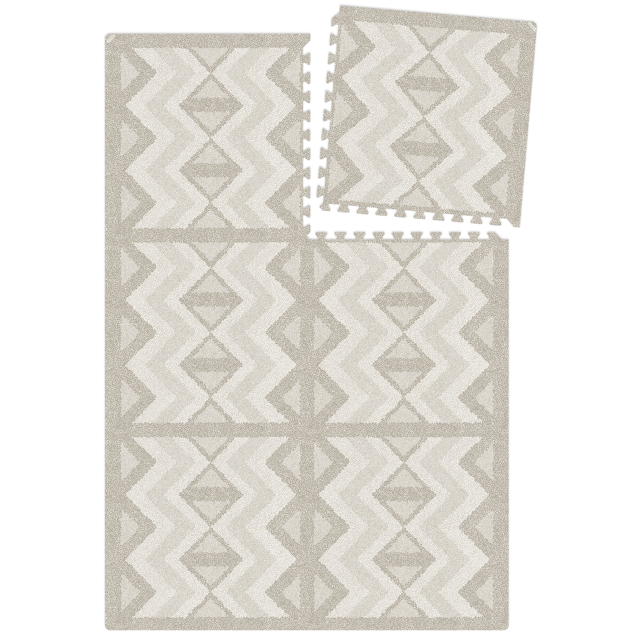 Kilim Play Mat | Feather Gray