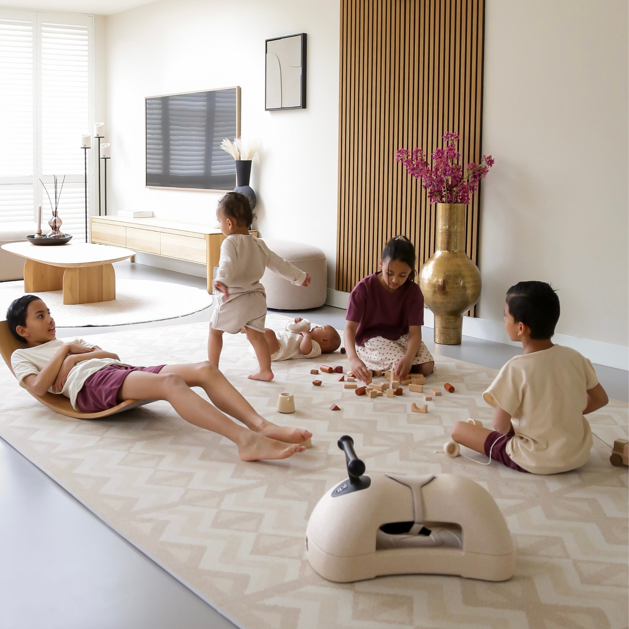 Kilim Play Mat | Sand