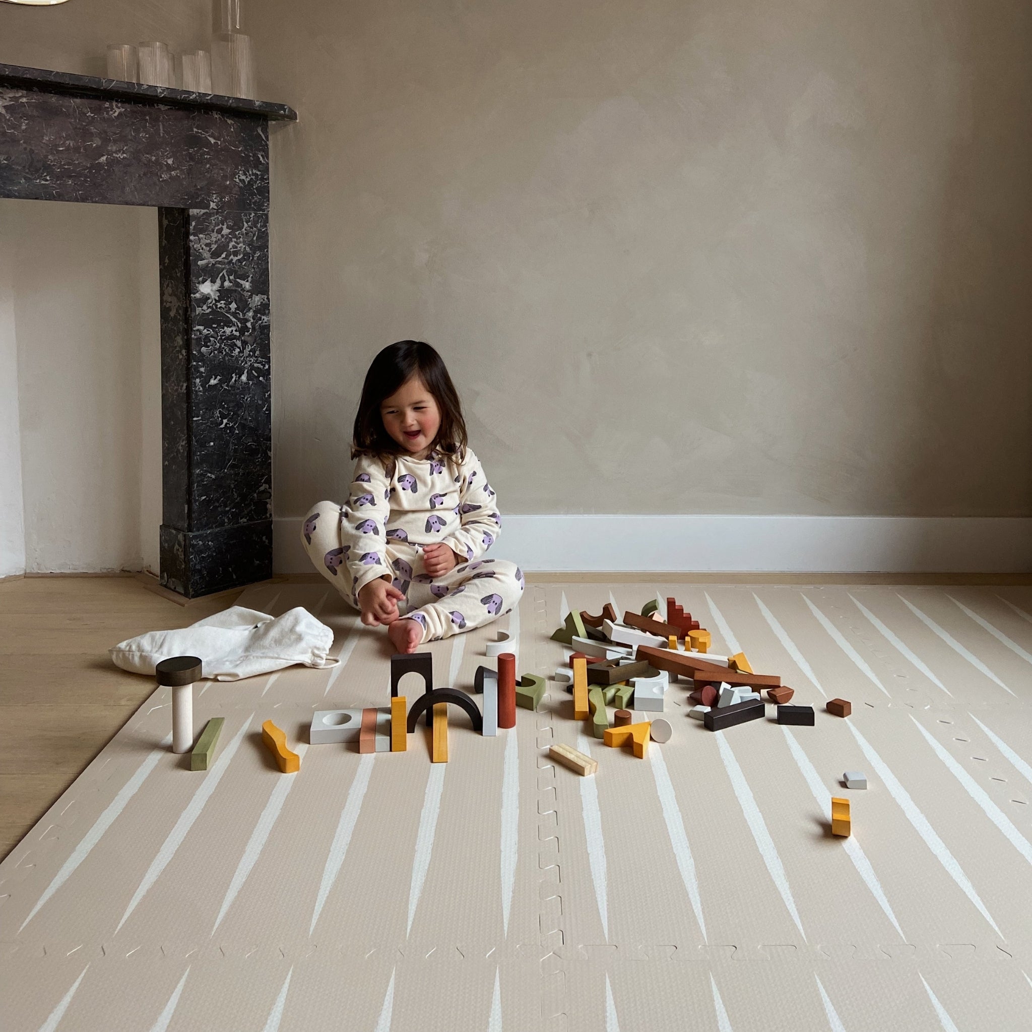 Lucio Play Mat | Linen