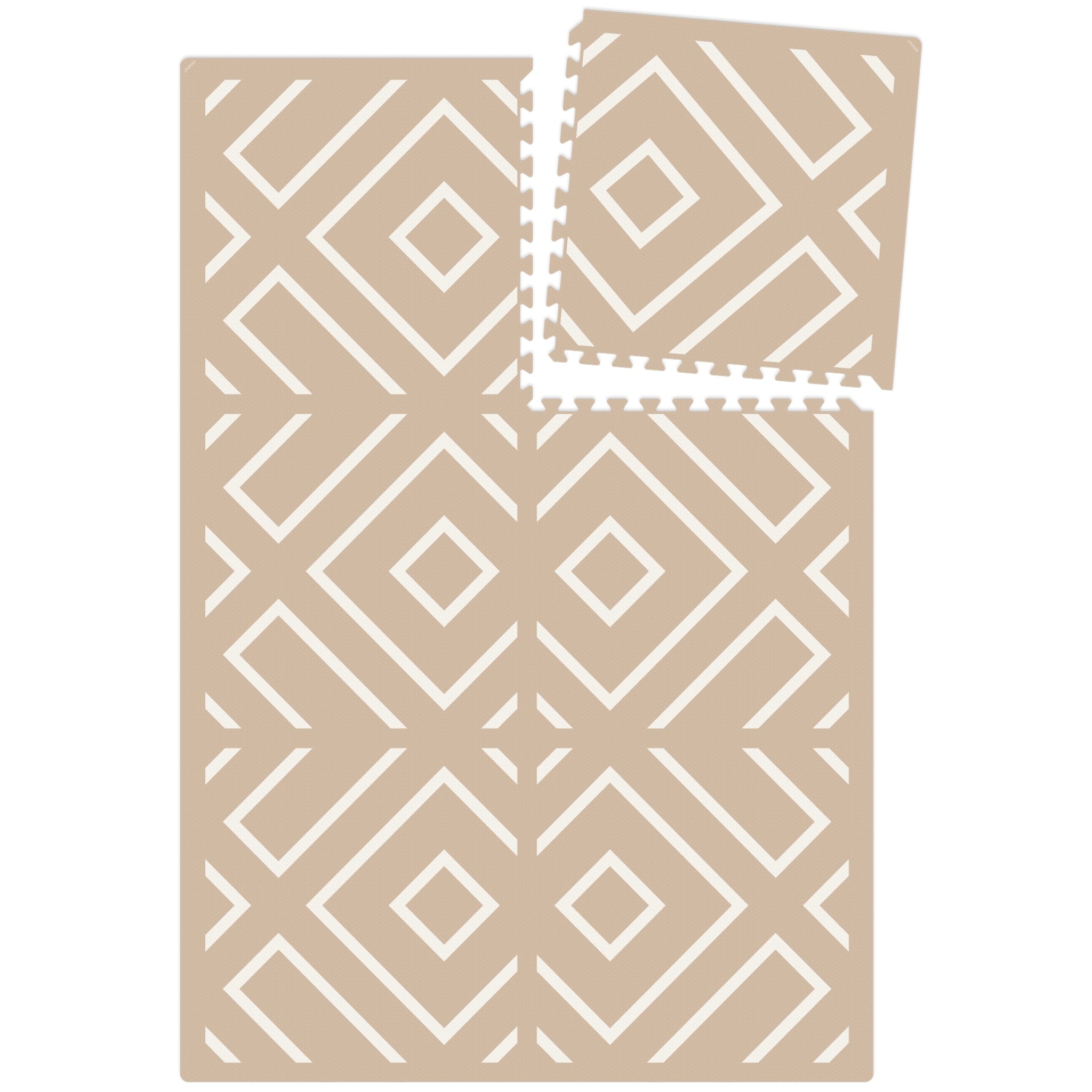 Modern Blocks Play Mat | Desert Sand