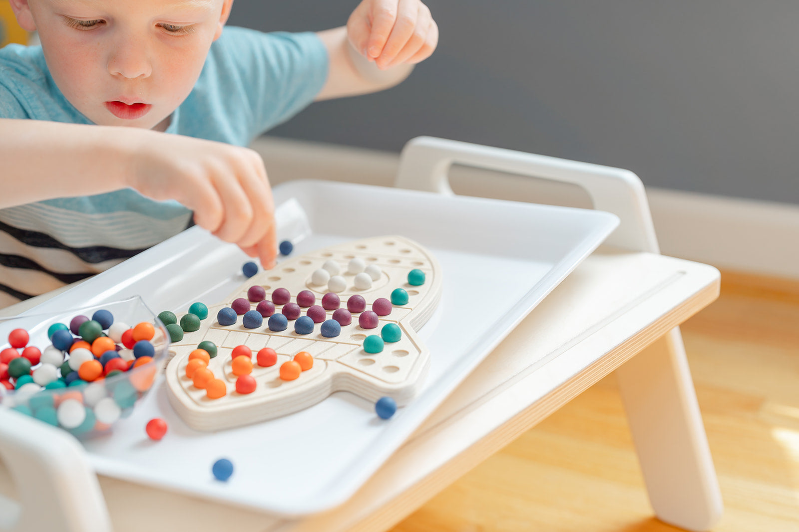 Blueberry and Third Rocketship Activity Board