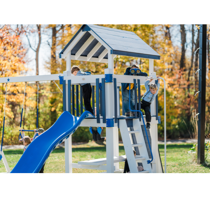 Solar Swing Solar Vinyl Swing Set — AlignedPlay