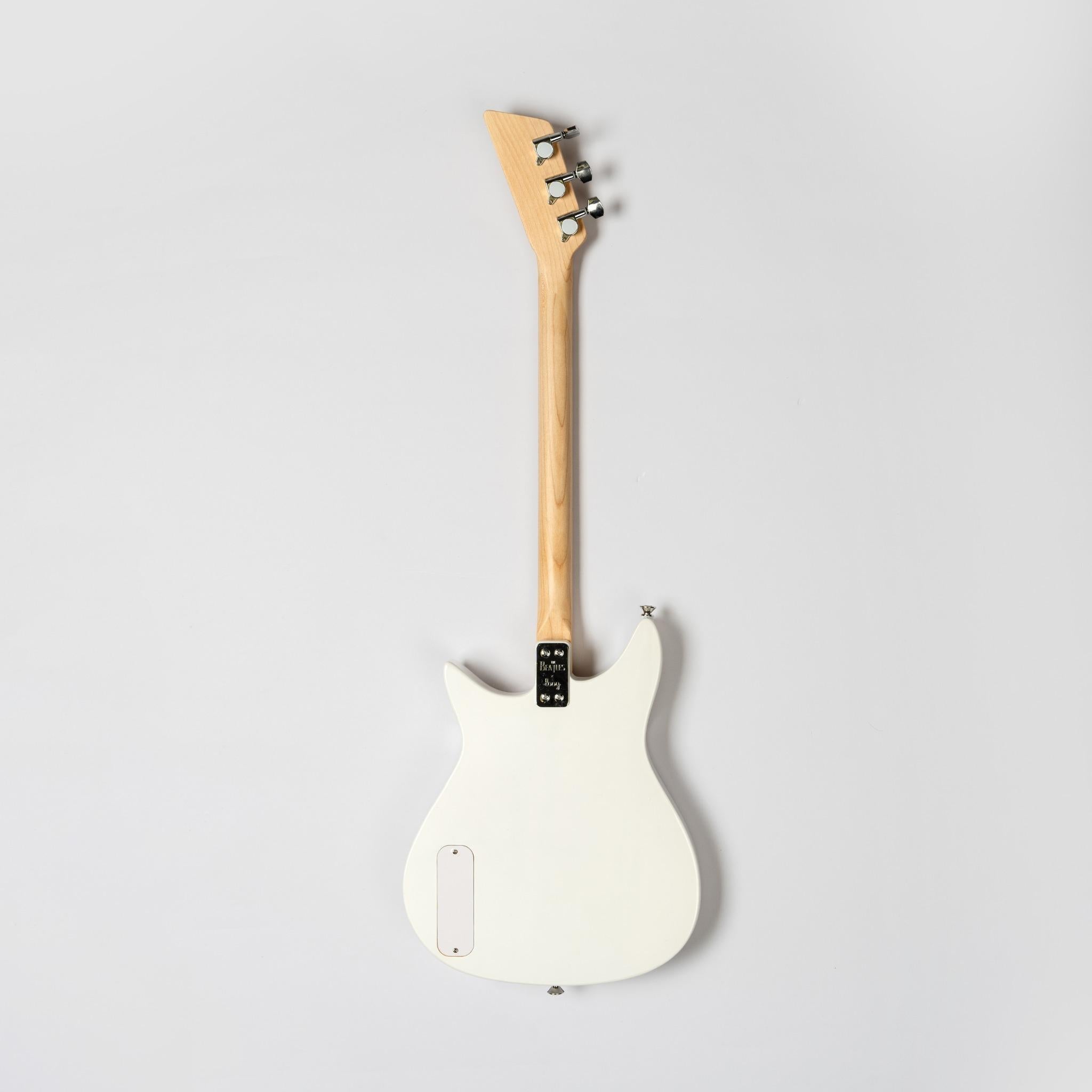 Beatles + Loog White Electric Guitar
